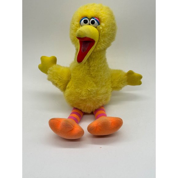 Playskool Sesame Street 13" Big Bird Yellow Plush Stuffed Animal - Picture 1 of 12
